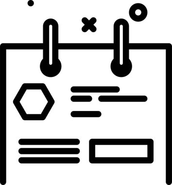 Yazılı not. Web simgesi