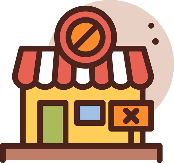 Laden Web Symbol Einfache Illustration — Stockvektor