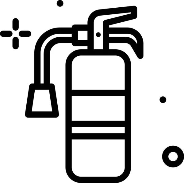 消火器だ シンプルなデザイン — ストックベクタ