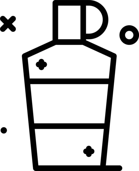 Парфуми Веб Іконка Проста Ілюстрація — стоковий вектор