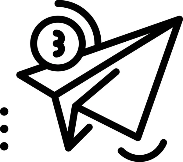 Mail Symbol Vektorabbildung Isoliert Auf Weißem Hintergrund — Stockvektor