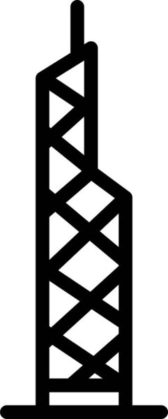 векторная иллюстрация иконки здания