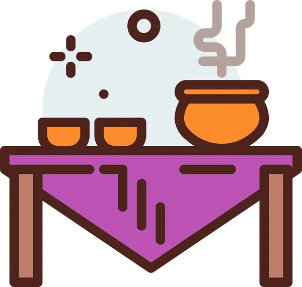 Café Icono Web Ilustración Simple — Archivo Imágenes Vectoriales