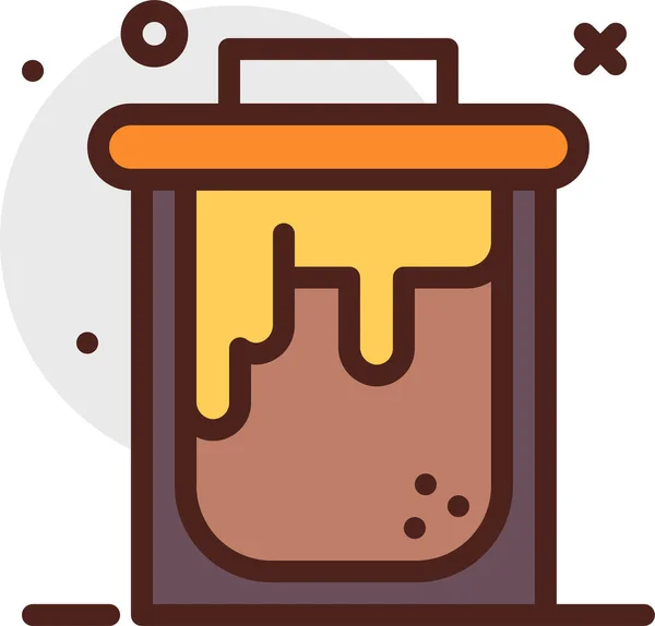 Cubo Icono Web Ilustración Simple — Archivo Imágenes Vectoriales