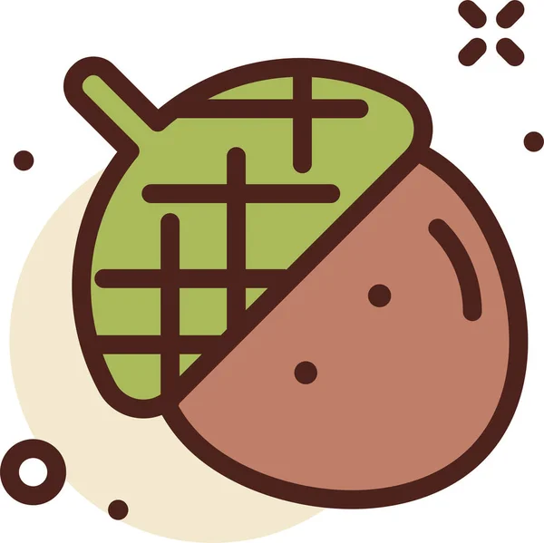 Chocolate Ícone Web Ilustração Simples — Vetor de Stock
