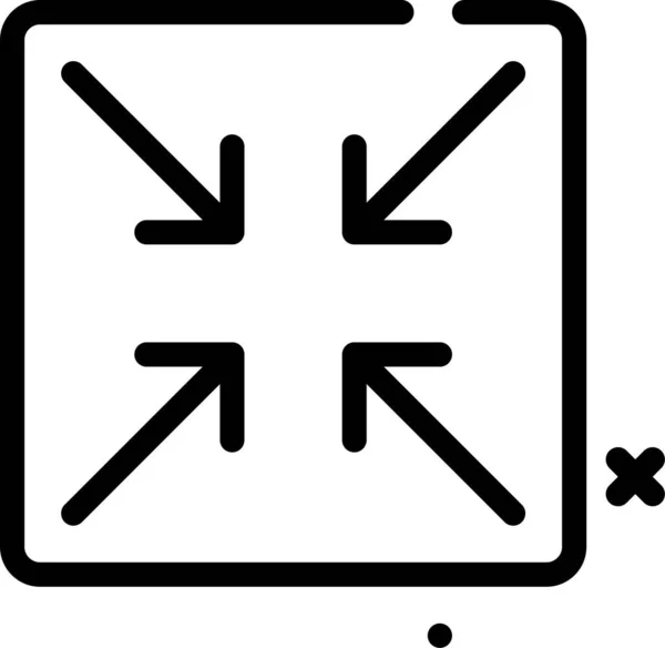 Arrows Web Icon Simple Illustration — Stock Vector