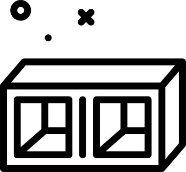 Web simgesi oluşturma, basit vektör illüstrasyonu 