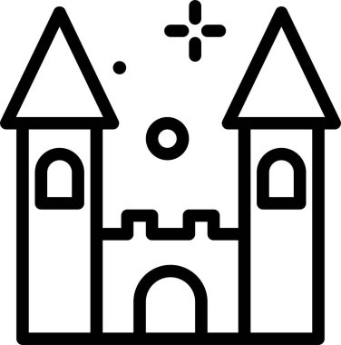 Ev. Web simgesi basit illüstrasyon