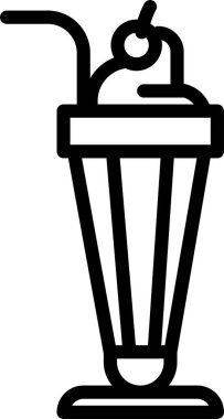 Kahve. Web simgesi basit illüstrasyon