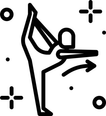 Gitarlı bir kadının vektör çizimi