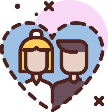 Kahve vektörü ikonu. Düz çizim. 10 saniye.