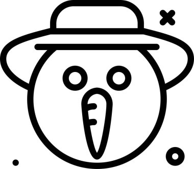 Cadılar Bayramı. Web simgesi vektör illüstrasyonu