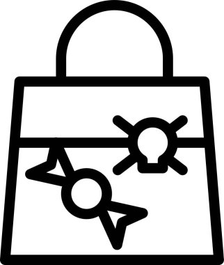 Şeker Web simgesi, basit vektör illüstrasyonu  