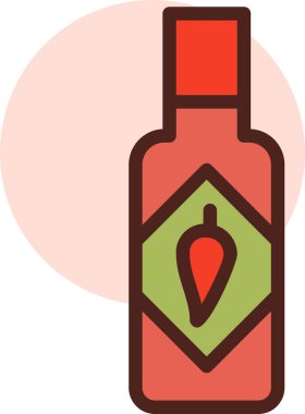 Parfüm. Web simgesi basit illüstrasyon