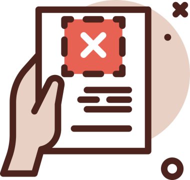 Pano. Web simgesi basit illüstrasyon 