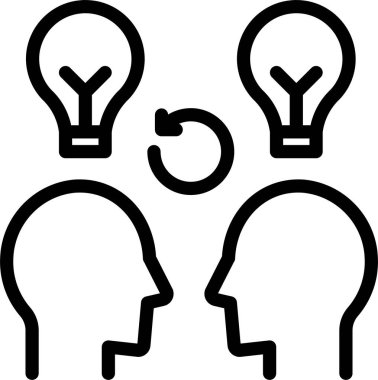 Bir grup insanın vektör çizimi