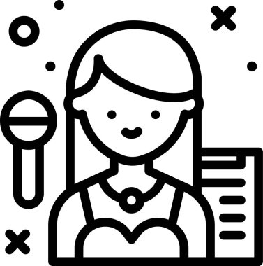 Avatar simgesi, vektör illüstrasyonu