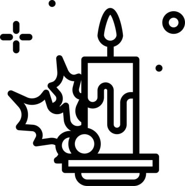 mum ağ simgesi, basit vektör illüstrasyonu