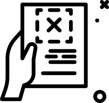 Pano. Web simgesi basit illüstrasyon 