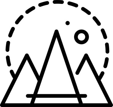 soyut şekiller simge, vektör illüstrasyonu beyaz arkaplan üzerinde izole 