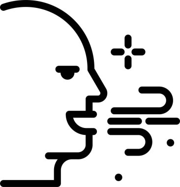 Stresli görünen bir karikatürün vektör çizimi