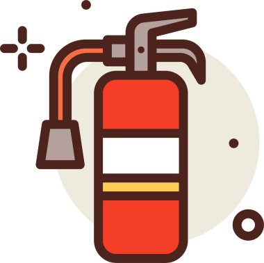 Yangın söndürücüsü. Basit tasarım