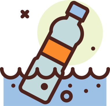 Çizgi film simgesinin vektör çizimi