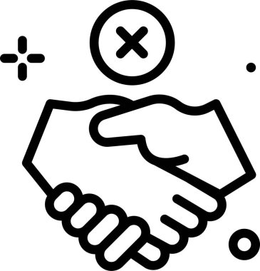 Tokalaşın. Web simgesi basit illüstrasyon