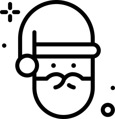 şapkalı gülen yüz, vektör illüstrasyonu