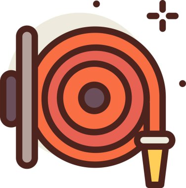 Hedef. Web simgesi basit illüstrasyon