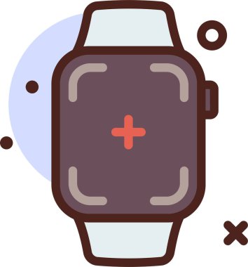 Modern simgenin vektör illüstrasyonu