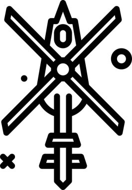 tarak web simgesi, basit vektör illüstrasyonu 