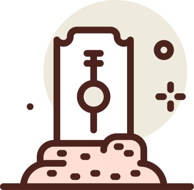 yiyecek ve içecek düz vektör simgesi