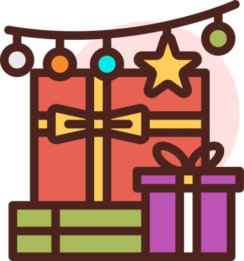 Hediye kutusu. Basit tasarım