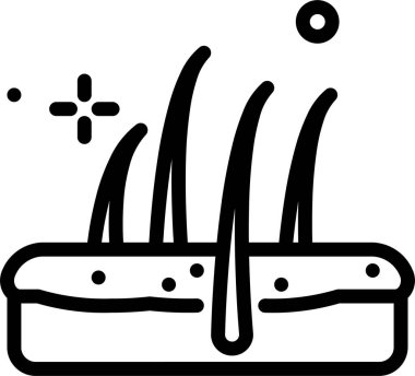 Köpek. Web simgesi basit illüstrasyon