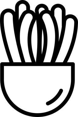 Çörek. Web simgesi basit tasarım