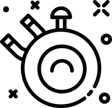 karakter web simgesi, basit vektör illüstrasyonu 