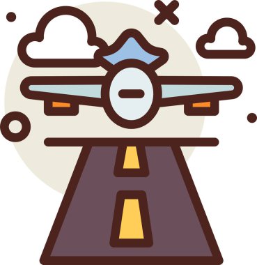 Dairesel saatin güzel bir vektör çizimi