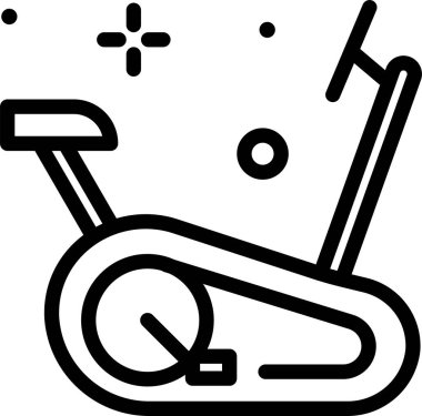 Bisiklet. Web simgesi basit illüstrasyon