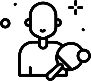 Sağlık çalışanı. vektör illüstrasyonu