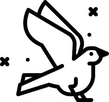 Balık. Web simgesi basit illüstrasyon