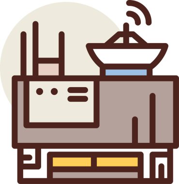 Kahve. Web simgesi basit illüstrasyon