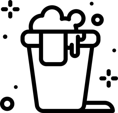 Bira. Web simgesi basit tasarım