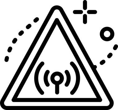 uyarı modern simgesi, vektör illüstrasyonu beyaz arkaplanda izole edildi 