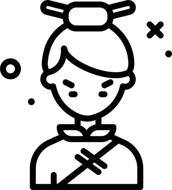 Avatar simgesi, vektör illüstrasyonu