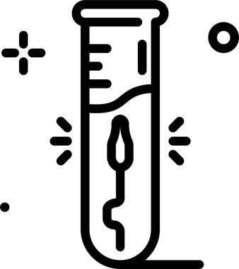 Deneme. Web simgesi vektör illüstrasyonu