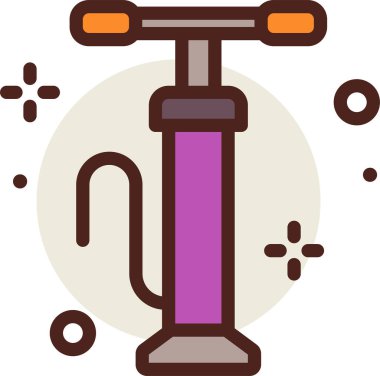 Bisiklet. Web simgesi basit tasarım