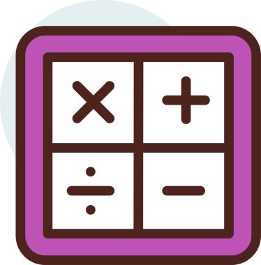 eğitim web simgesi, basit vektör illüstrasyonu 