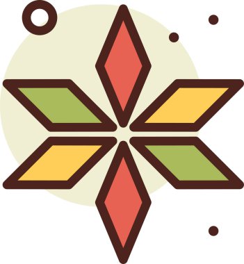 soyut şekiller simge, vektör illüstrasyonu beyaz arkaplan üzerinde izole 