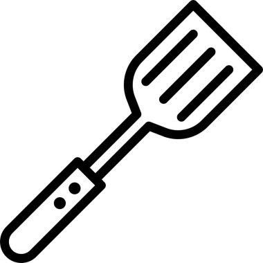 Çatal. Web simgesi basit tasarım